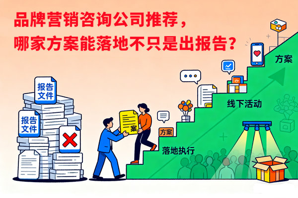 品牌營銷咨詢公司推薦，哪家方案能落地不只是出報(bào)告？