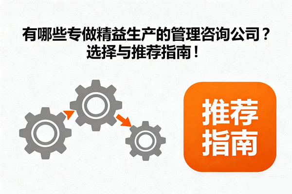 有哪些專做精益生產(chǎn)的管理咨詢公司？選擇與推薦指南！