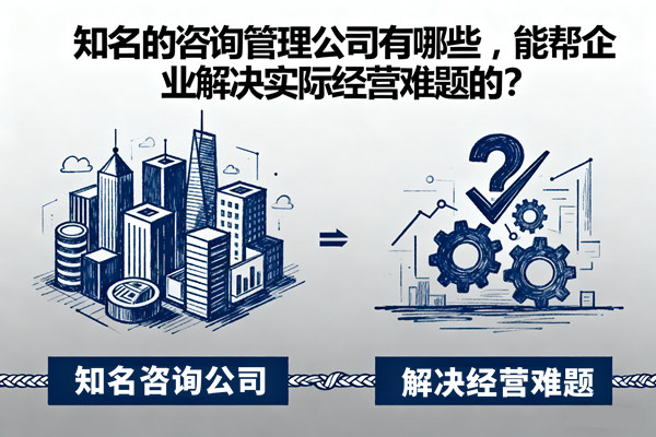 知名的咨詢管理公司有哪些，能幫企業(yè)解決實(shí)際經(jīng)營(yíng)難題的？