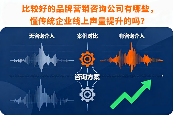 比較好的品牌營銷咨詢公司有哪些，懂傳統(tǒng)企業(yè)線上聲量提升的嗎？