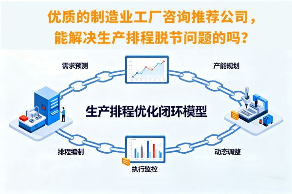 優(yōu)質(zhì)的制造業(yè)工廠咨詢推薦公司，能解決生產(chǎn)排程脫節(jié)問題的嗎？
